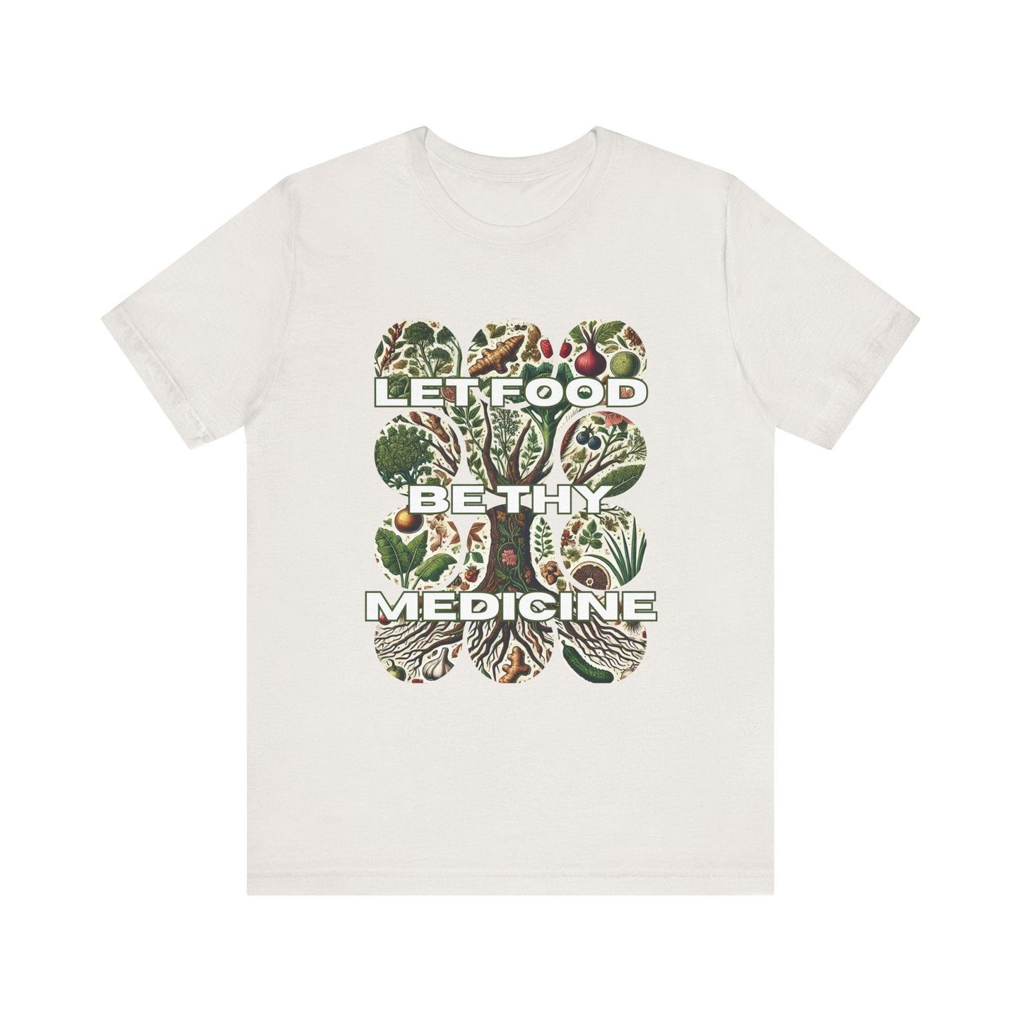 Food Is Medicine Shirt – Holistic Health Tee for Wellness Advocates, Alternative Medicine & Natural Healing Apparel - The Creator's Cure