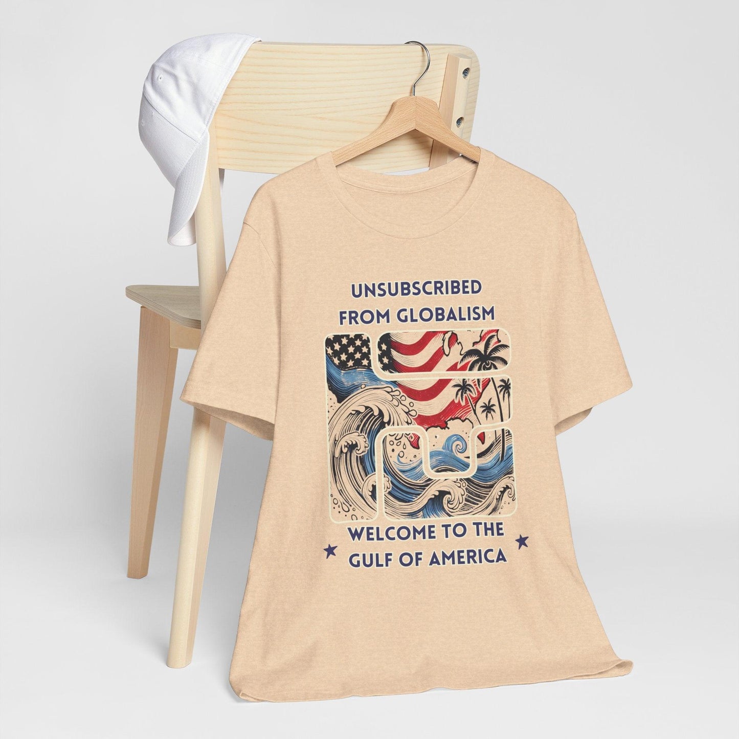Welcome to the Gulf of America Patriotic T-Shirt | Anti-Globalism American Pride Tee - The Creator's Cure