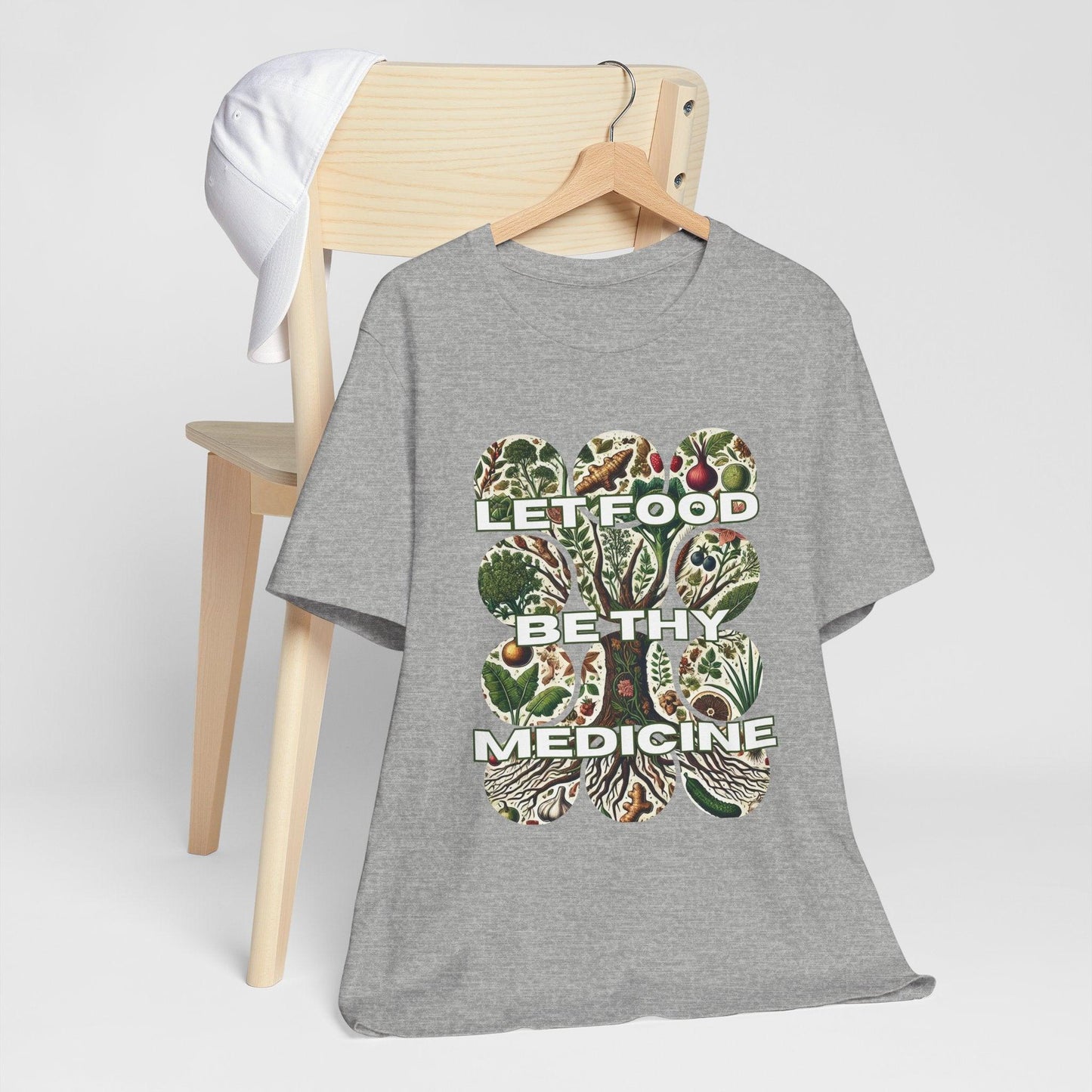 Food Is Medicine Shirt – Holistic Health Tee for Wellness Advocates, Alternative Medicine & Natural Healing Apparel - The Creator's Cure