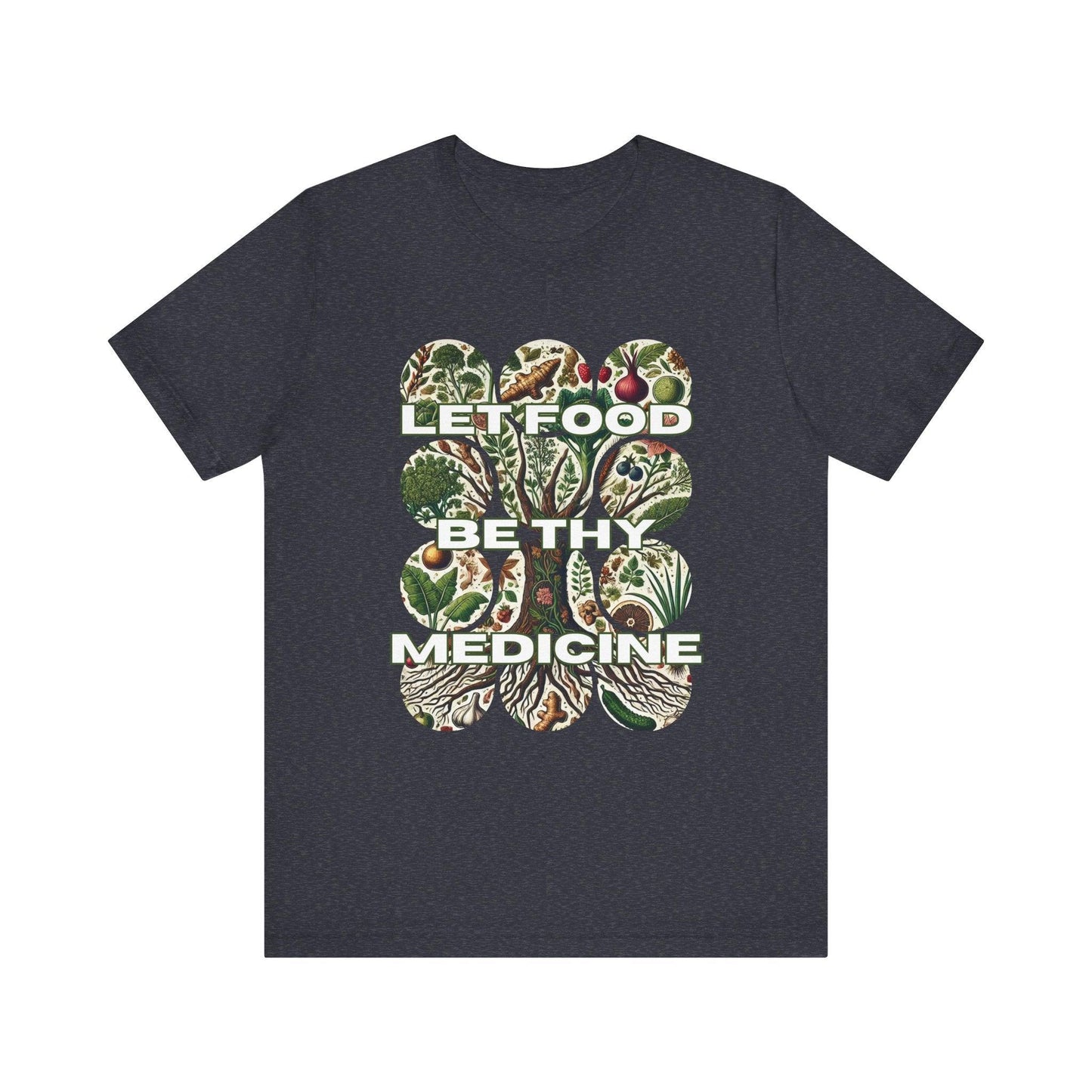 Food Is Medicine Shirt – Holistic Health Tee for Wellness Advocates, Alternative Medicine & Natural Healing Apparel - The Creator's Cure