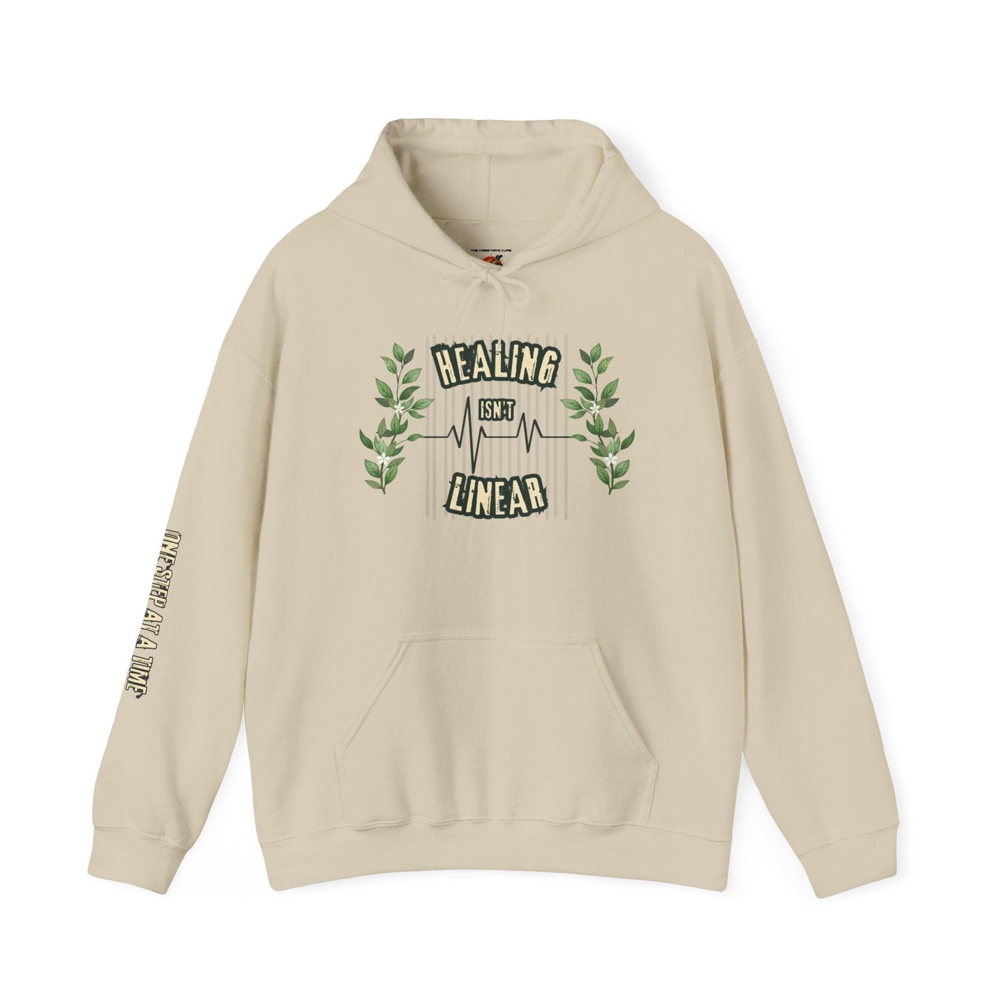 Healing Isn't Linear Sweatshirt – Mental Health & Growth Hoodie - The Creator's Cure