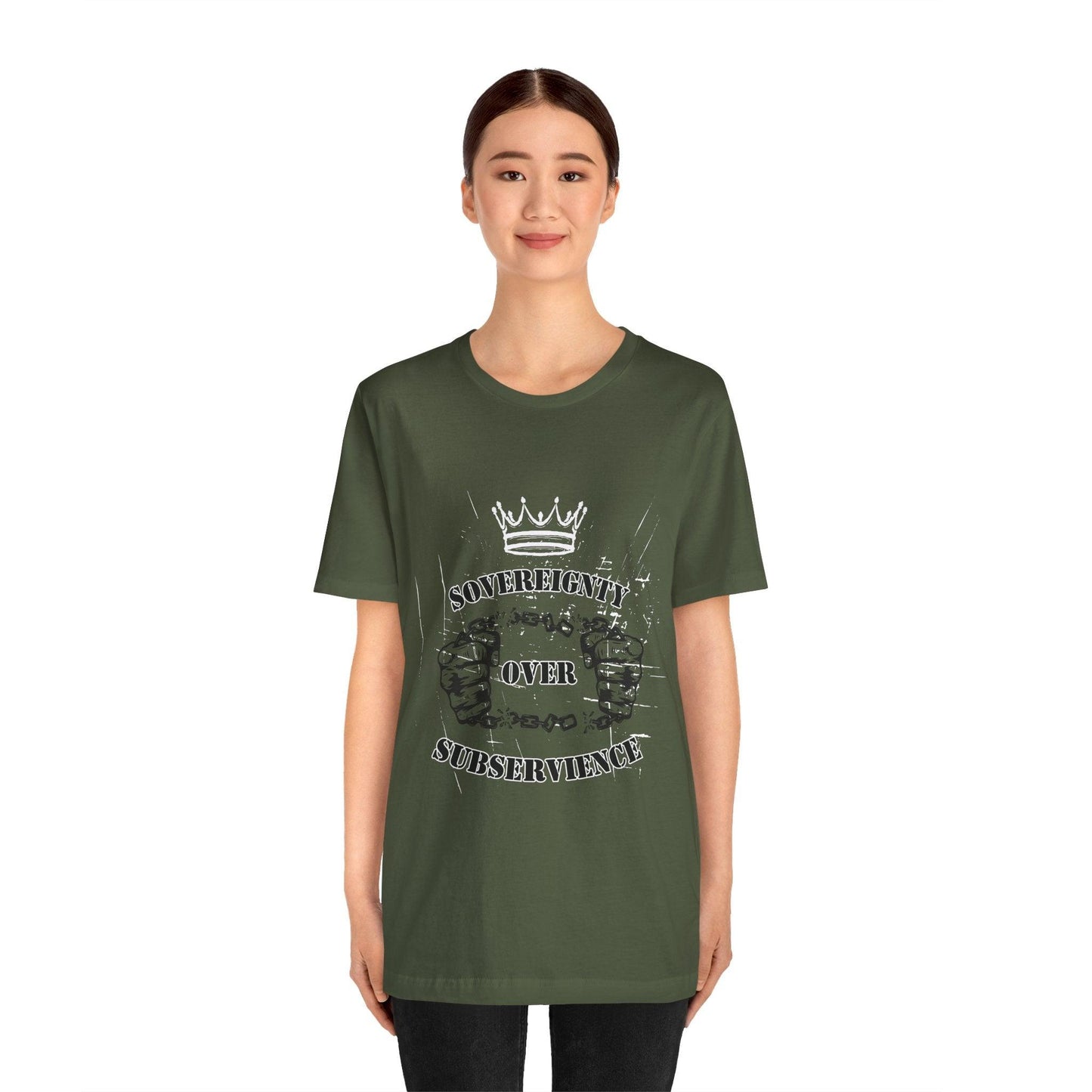 Sovereignty Over Subservience Shirt β Patriotic Tee for Free Thinkers - The Creator's Cure