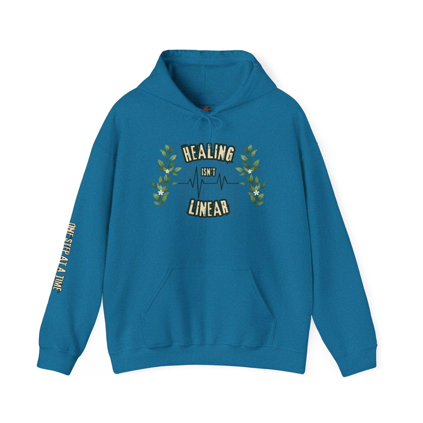 Healing Isn't Linear Sweatshirt – Mental Health & Growth Hoodie - The Creator's Cure