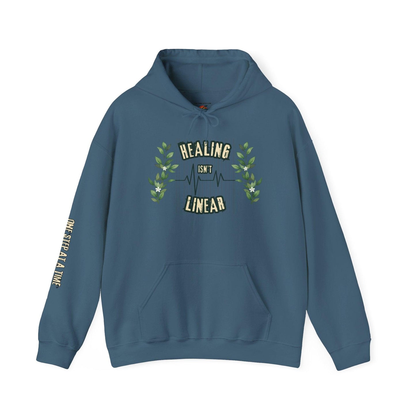Healing Isn't Linear Sweatshirt – Mental Health & Growth Hoodie - The Creator's Cure