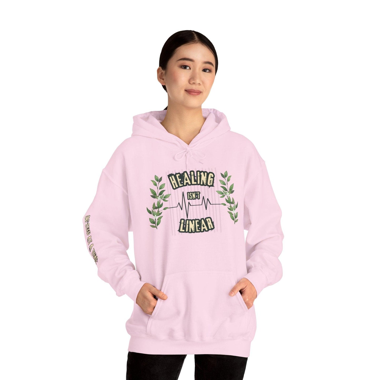 Healing Isn't Linear Sweatshirt – Mental Health & Growth Hoodie - The Creator's Cure