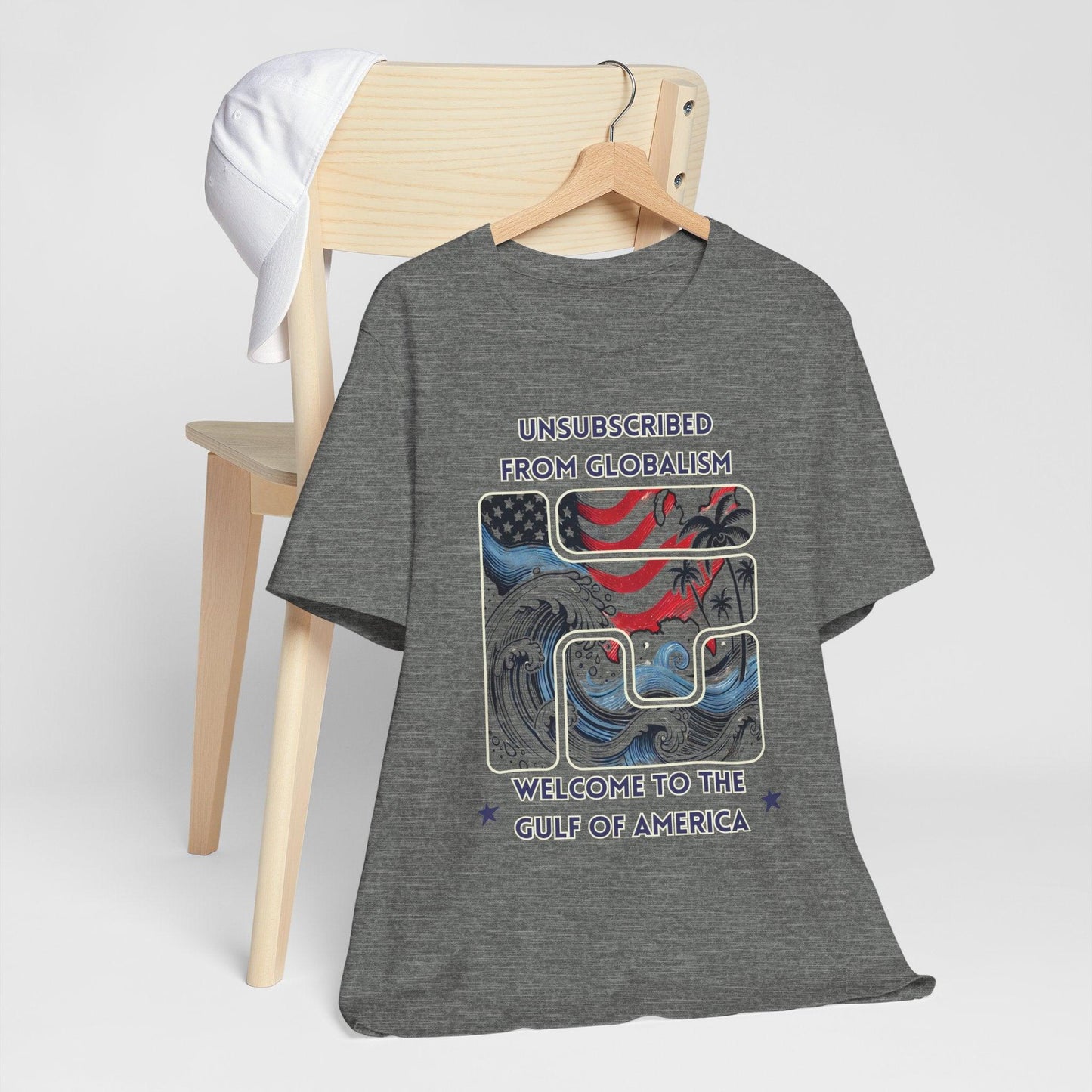 Welcome to the Gulf of America Patriotic T-Shirt | Anti-Globalism American Pride Tee - The Creator's Cure
