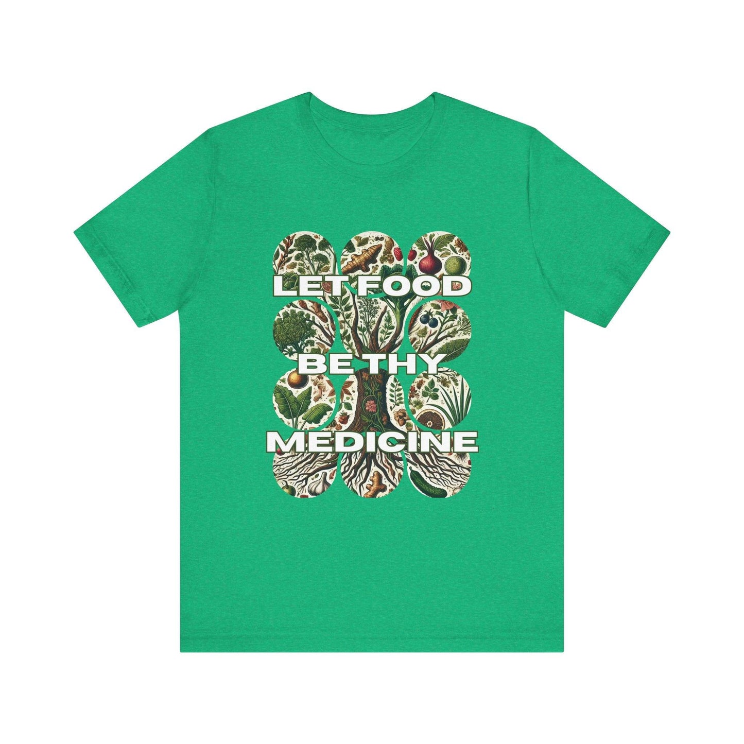 Food Is Medicine Shirt – Holistic Health Tee for Wellness Advocates, Alternative Medicine & Natural Healing Apparel - The Creator's Cure