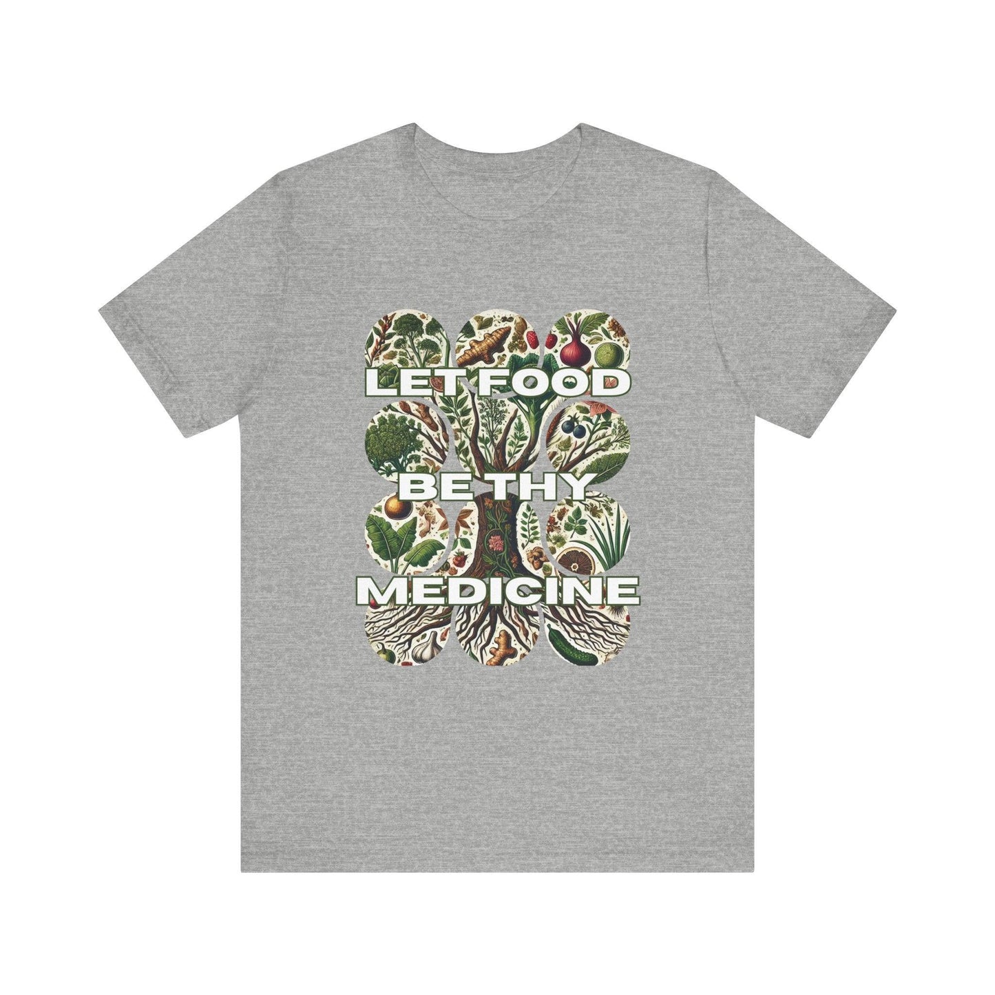 Food Is Medicine Shirt – Holistic Health Tee for Wellness Advocates, Alternative Medicine & Natural Healing Apparel - The Creator's Cure