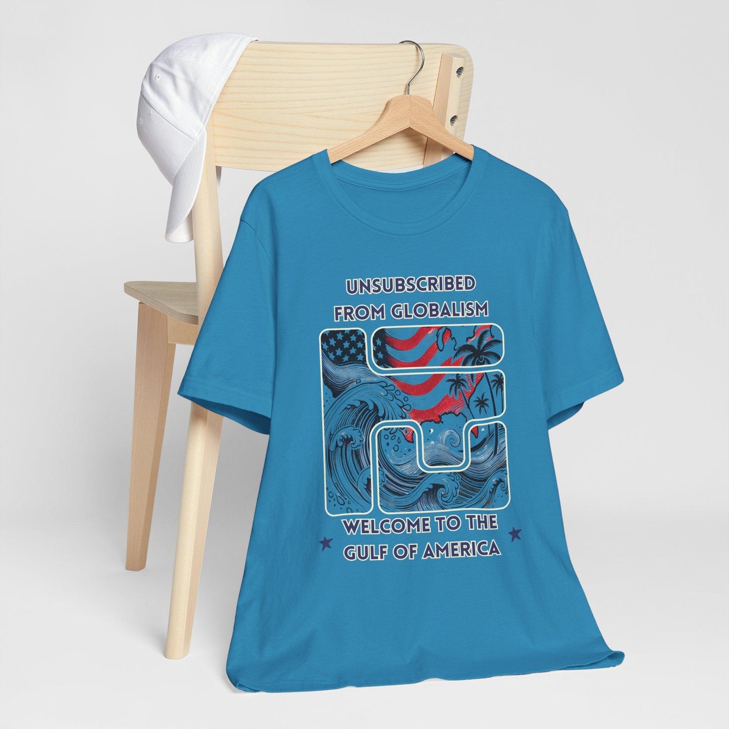 Welcome to the Gulf of America Patriotic T-Shirt | Anti-Globalism American Pride Tee - The Creator's Cure
