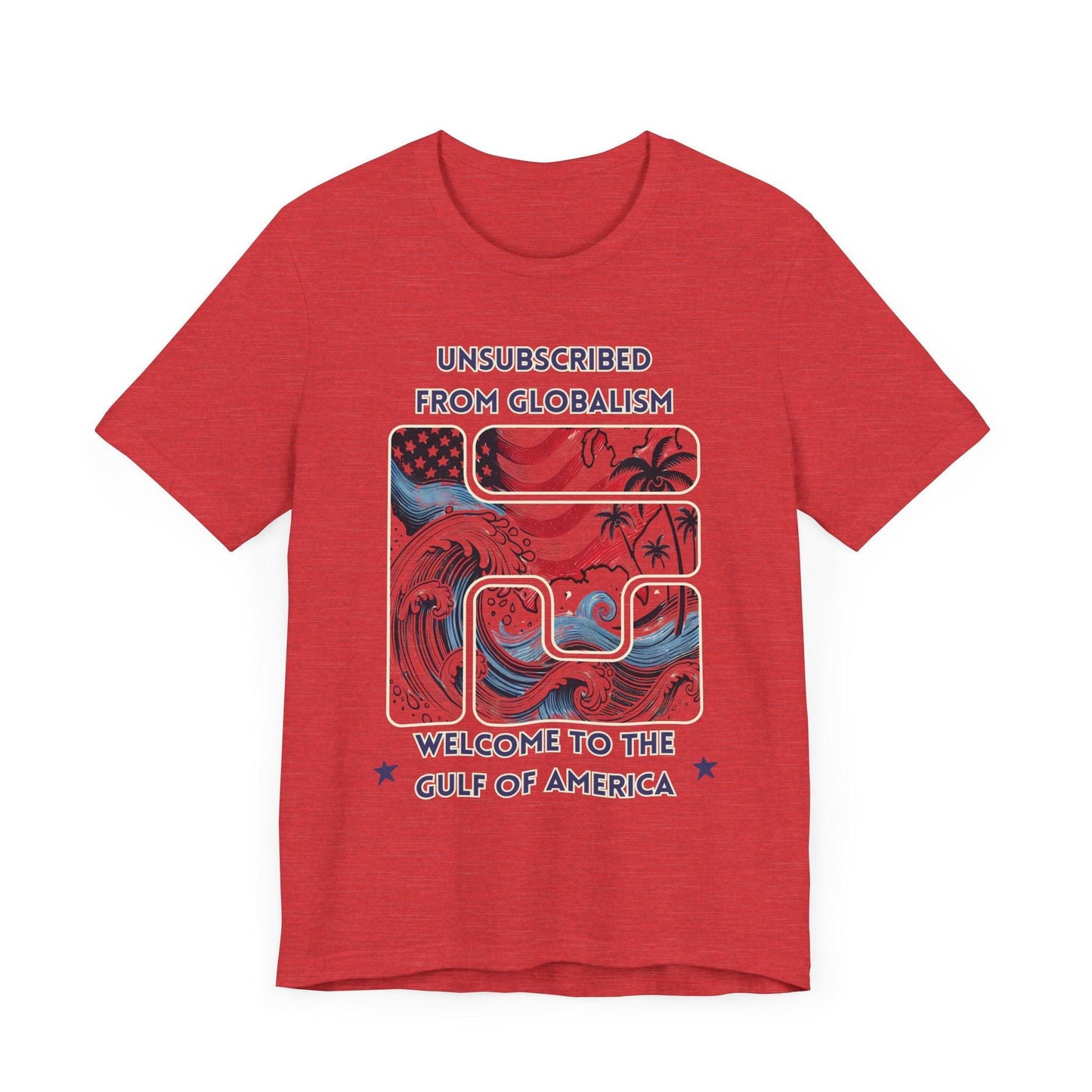 Welcome to the Gulf of America Patriotic T-Shirt | Anti-Globalism American Pride Tee - The Creator's Cure