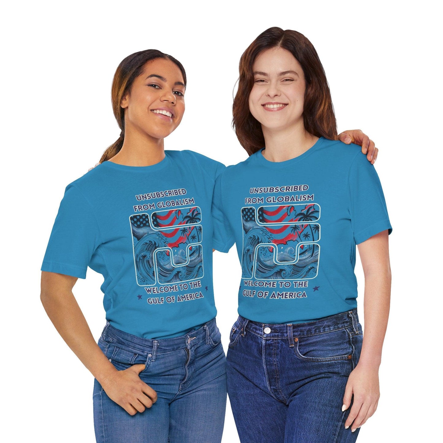 Welcome to the Gulf of America Patriotic T-Shirt | Anti-Globalism American Pride Tee - The Creator's Cure