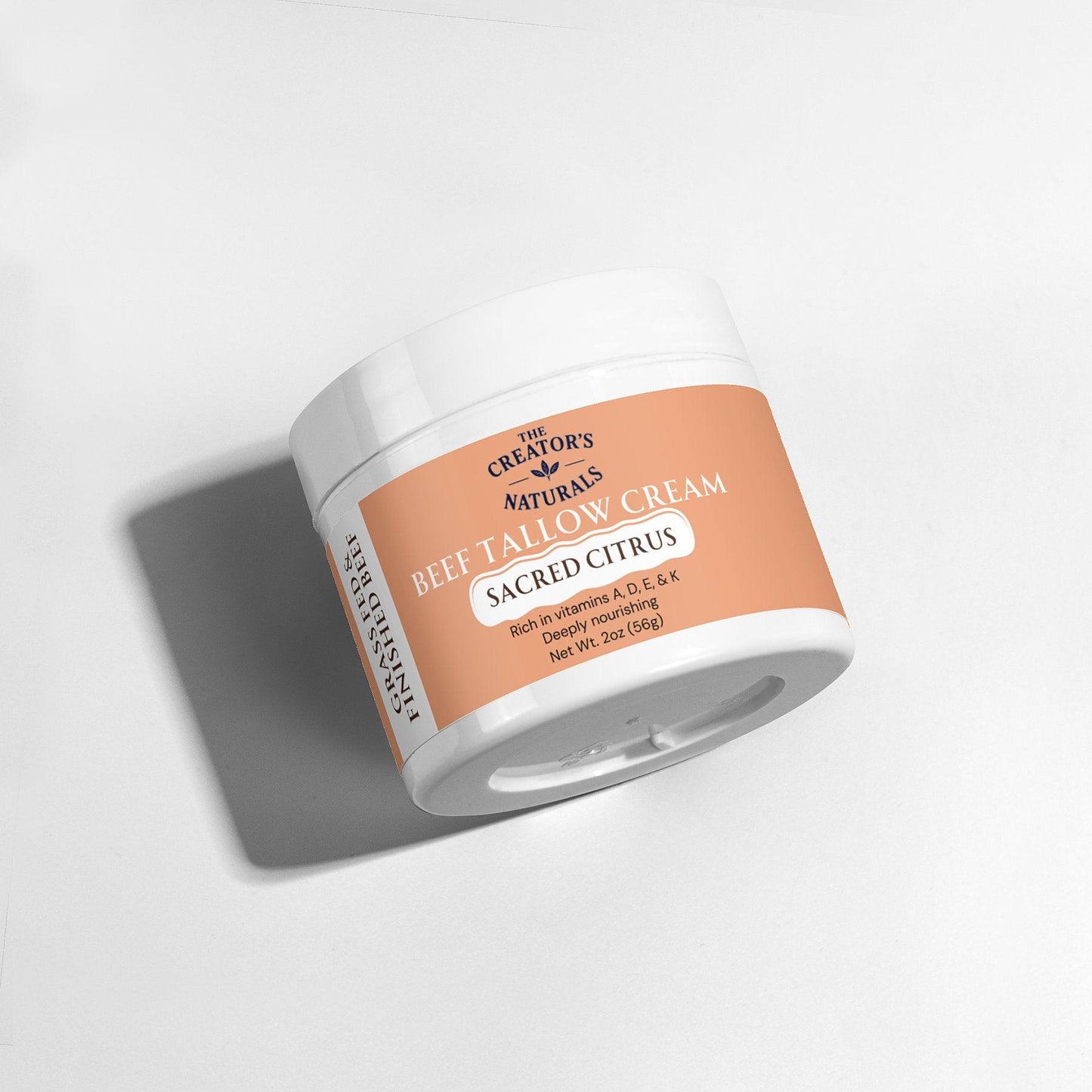 Sacred Citrus Tallow Cream | Grass-Fed Tallow for Hydration & Sensitive Skin