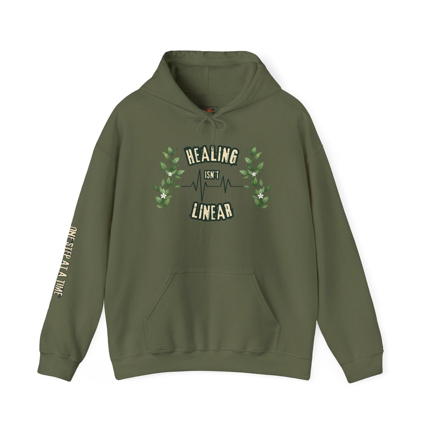 Healing Isn't Linear Sweatshirt – Mental Health & Growth Hoodie - The Creator's Cure