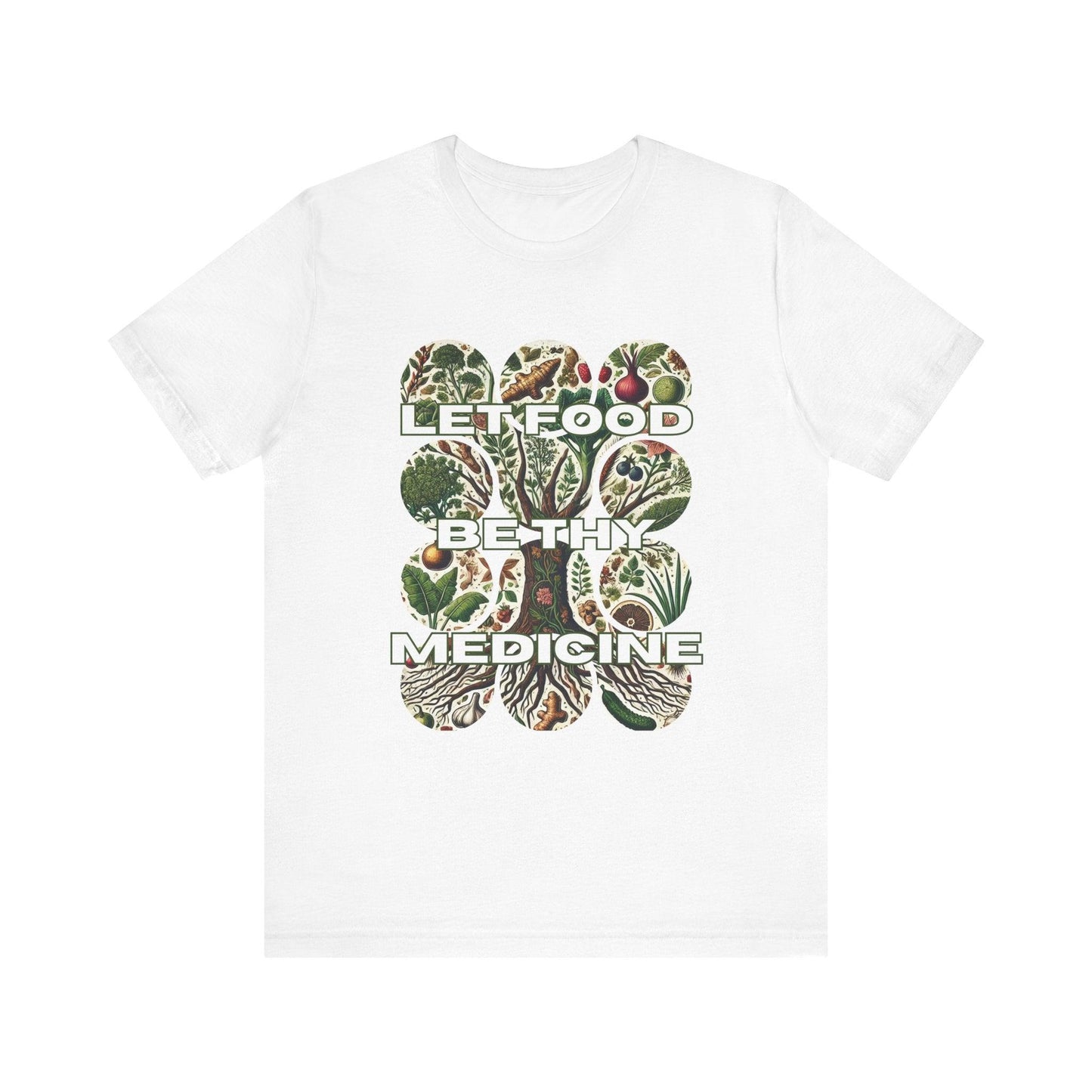Food Is Medicine Shirt – Holistic Health Tee for Wellness Advocates, Alternative Medicine & Natural Healing Apparel - The Creator's Cure