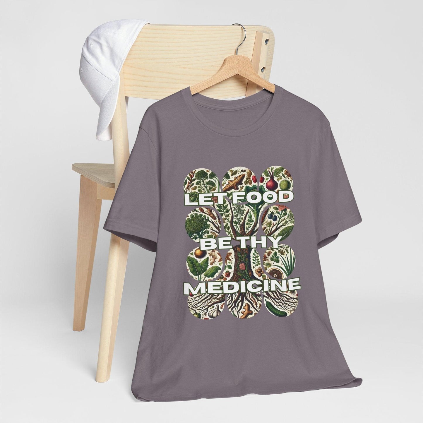 Food Is Medicine Shirt – Holistic Health Tee for Wellness Advocates, Alternative Medicine & Natural Healing Apparel - The Creator's Cure