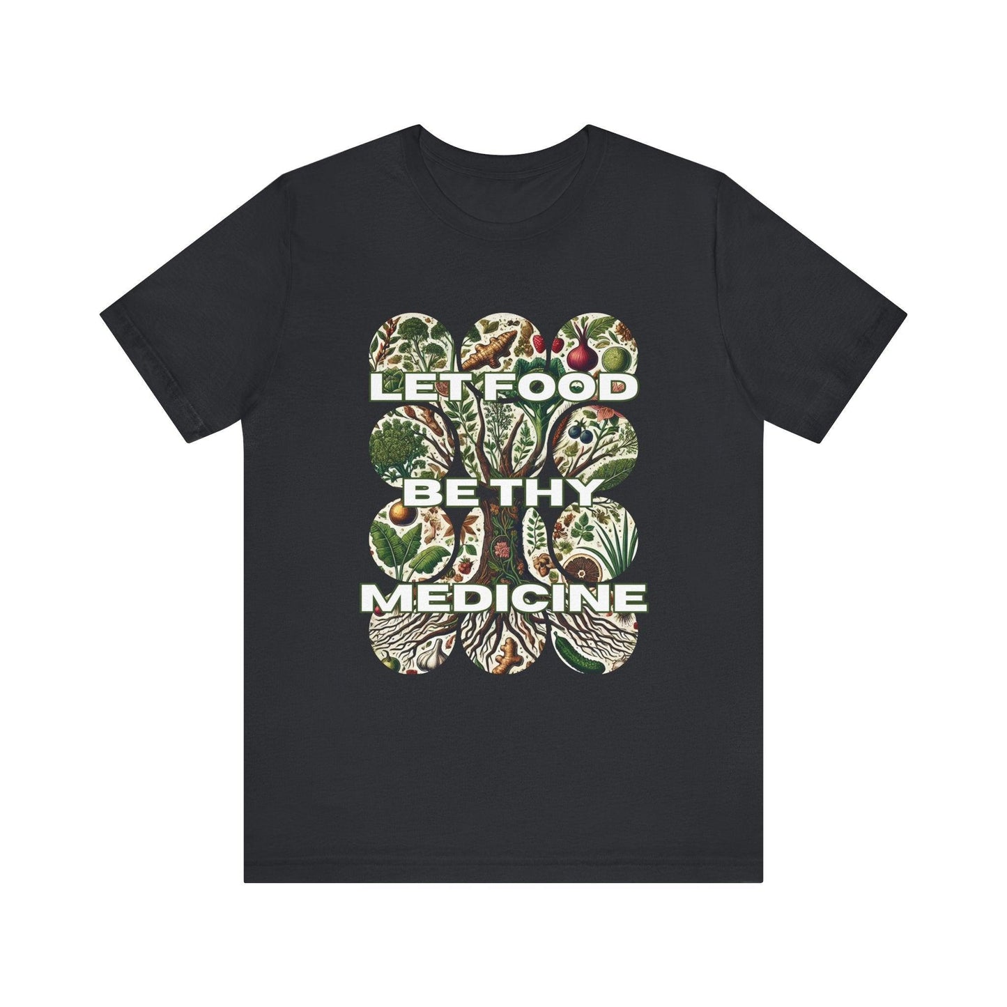 Food Is Medicine Shirt – Holistic Health Tee for Wellness Advocates, Alternative Medicine & Natural Healing Apparel - The Creator's Cure