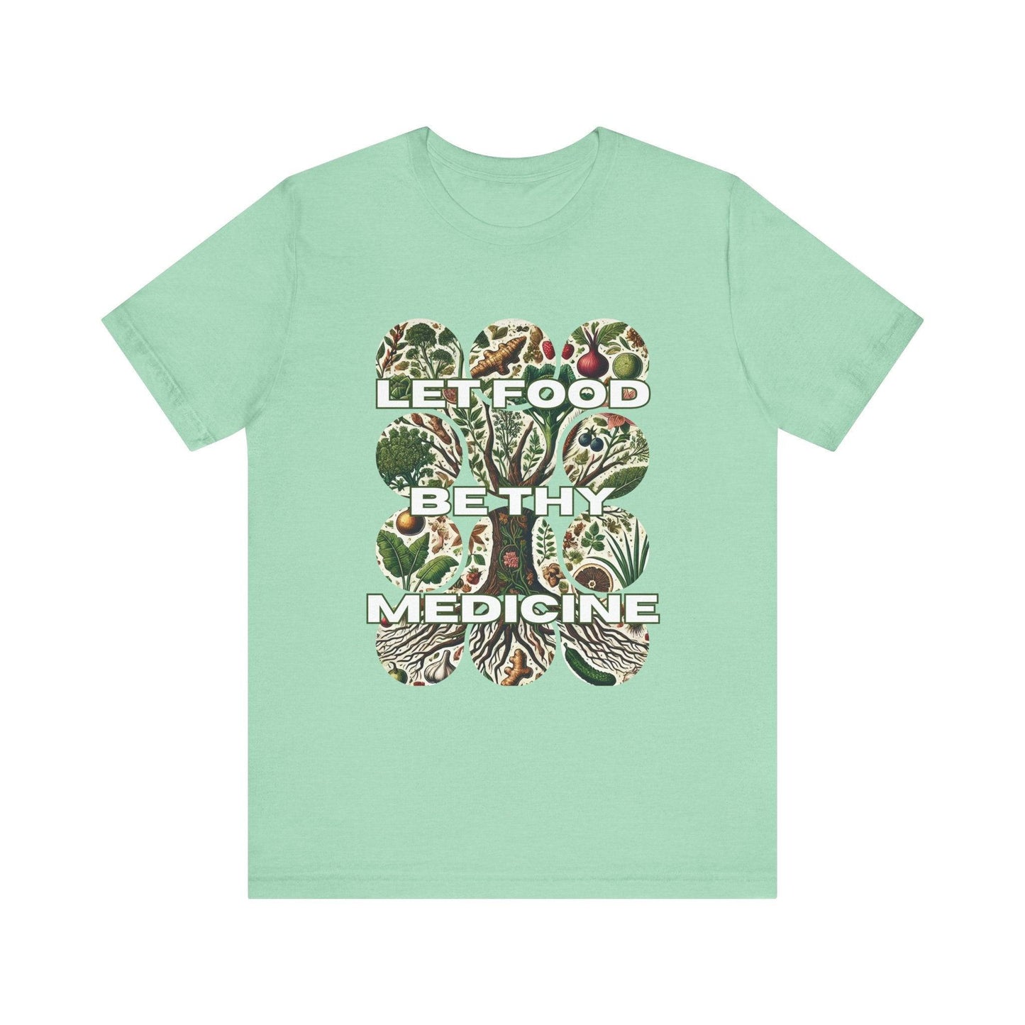 Food Is Medicine Shirt – Holistic Health Tee for Wellness Advocates, Alternative Medicine & Natural Healing Apparel - The Creator's Cure