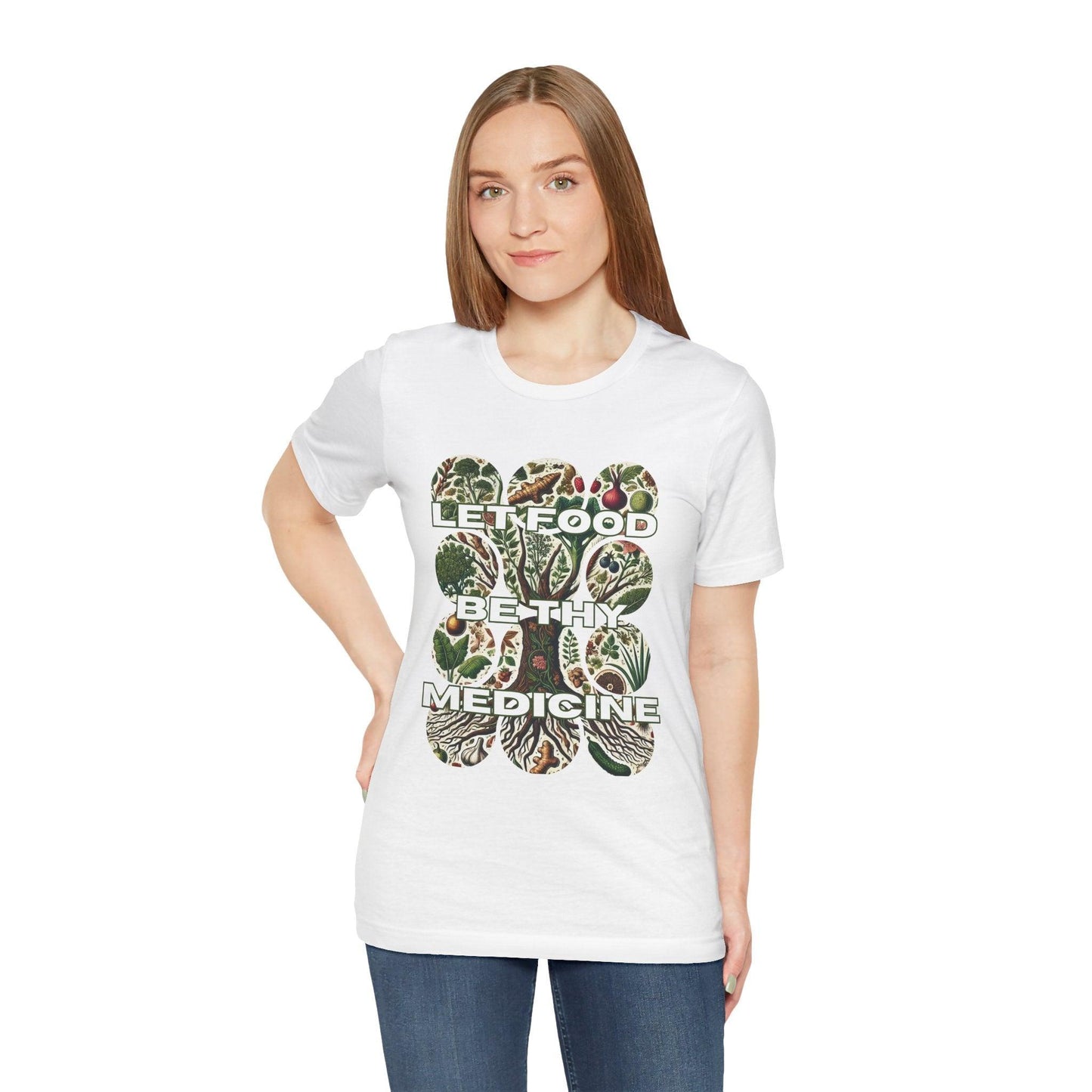 Food Is Medicine Shirt – Holistic Health Tee for Wellness Advocates, Alternative Medicine & Natural Healing Apparel - The Creator's Cure
