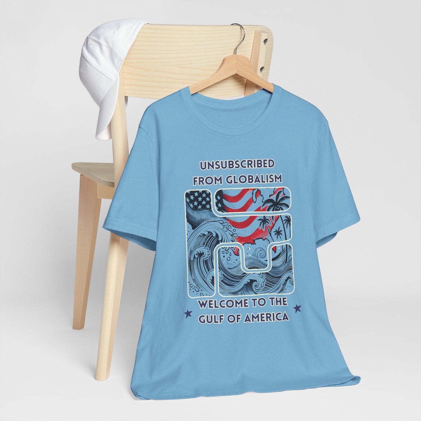 Welcome to the Gulf of America Patriotic T-Shirt | Anti-Globalism American Pride Tee - The Creator's Cure