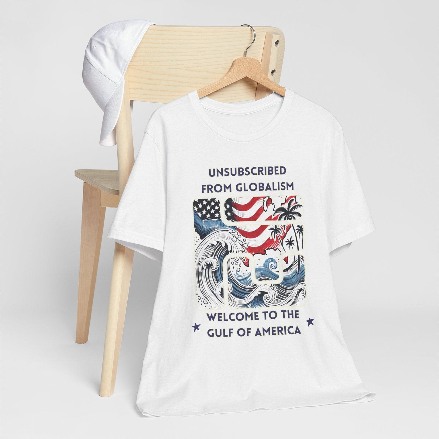 Welcome to the Gulf of America Patriotic T-Shirt | Anti-Globalism American Pride Tee - The Creator's Cure