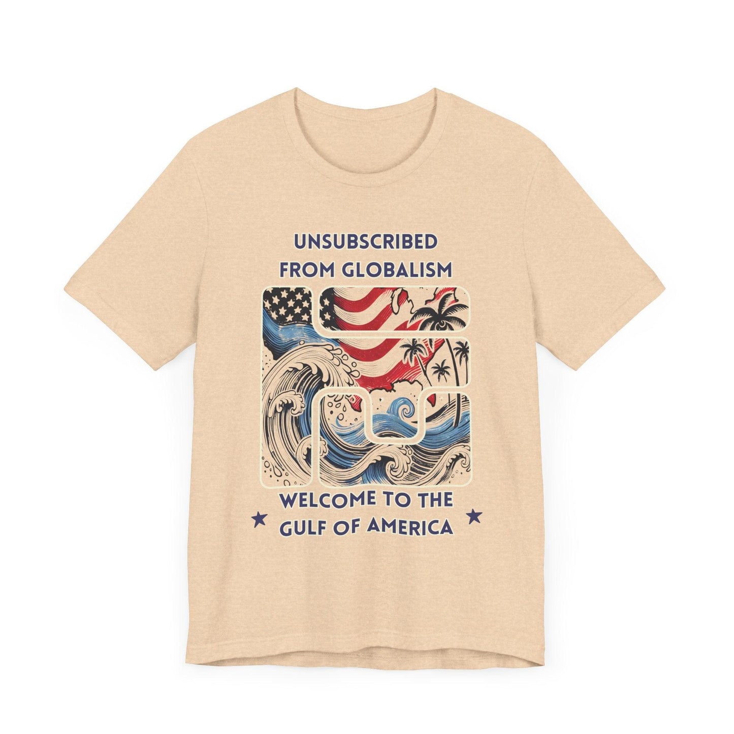 Welcome to the Gulf of America Patriotic T-Shirt | Anti-Globalism American Pride Tee - The Creator's Cure
