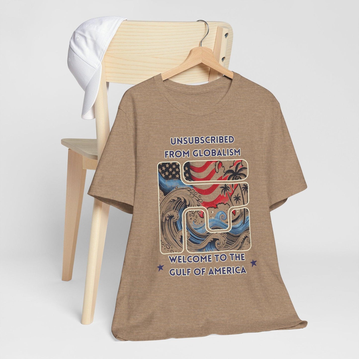 Welcome to the Gulf of America Patriotic T-Shirt | Anti-Globalism American Pride Tee - The Creator's Cure