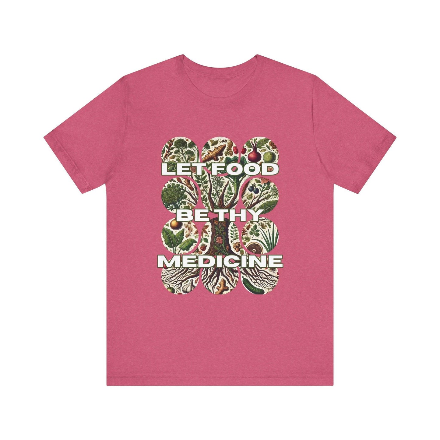 Food Is Medicine Shirt – Holistic Health Tee for Wellness Advocates, Alternative Medicine & Natural Healing Apparel - The Creator's Cure