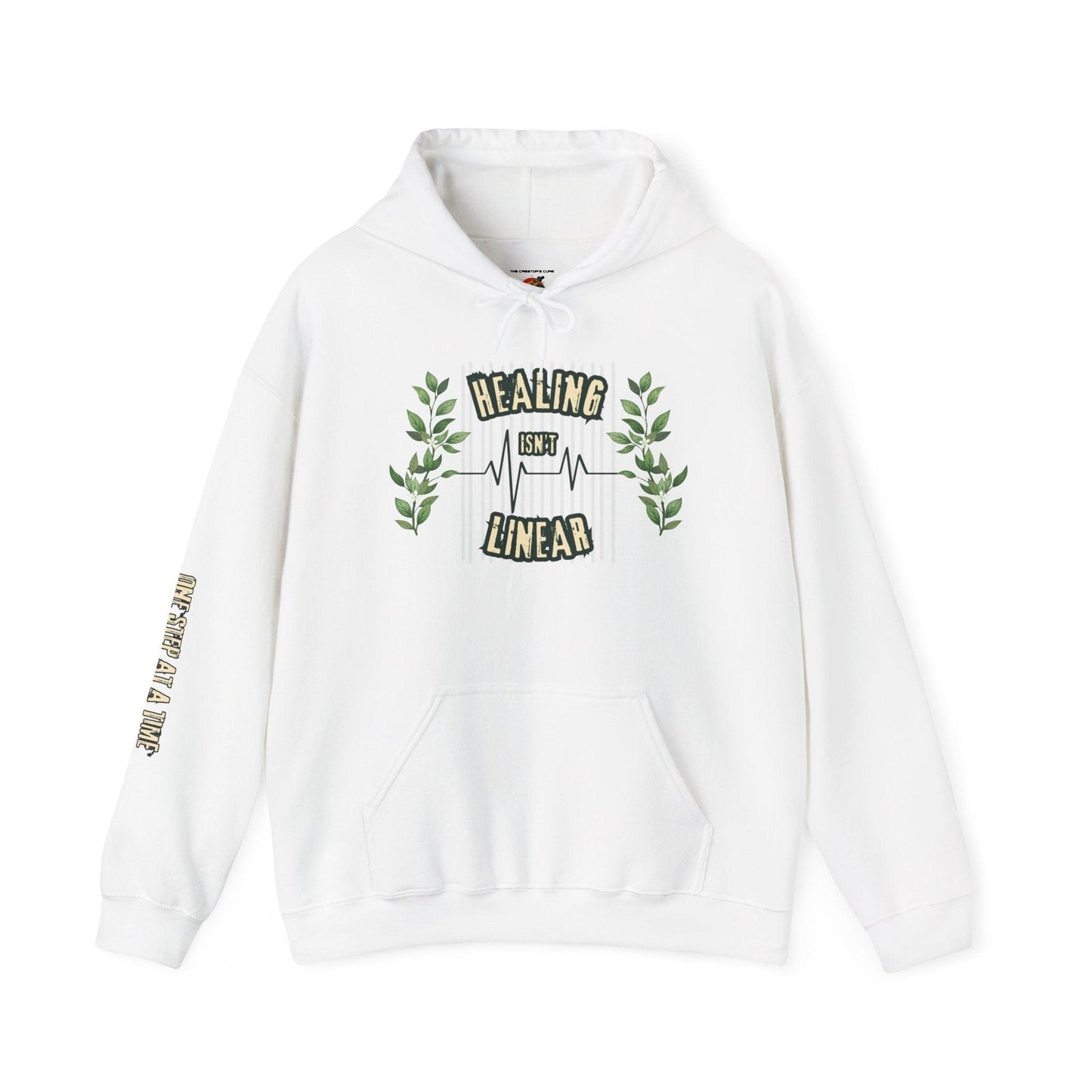 Healing Isn't Linear Sweatshirt – Mental Health & Growth Hoodie - The Creator's Cure