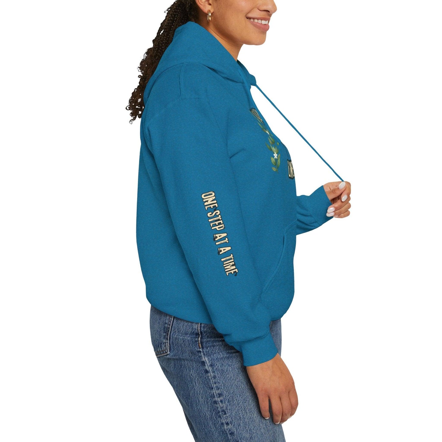 Healing Isn't Linear Sweatshirt – Mental Health & Growth Hoodie - The Creator's Cure