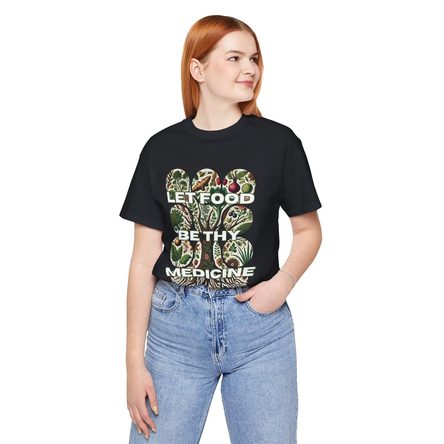 Food Is Medicine Shirt – Holistic Health Tee for Wellness Advocates, Alternative Medicine & Natural Healing Apparel - The Creator's Cure