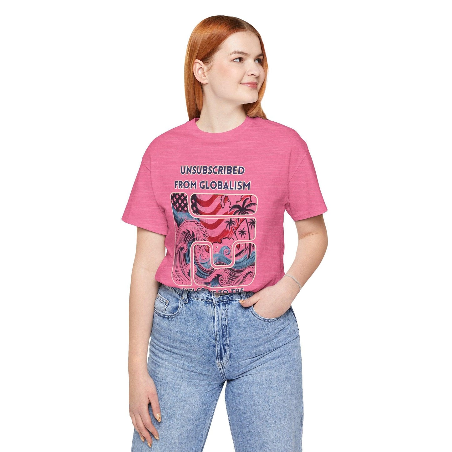 Welcome to the Gulf of America Patriotic T-Shirt | Anti-Globalism American Pride Tee - The Creator's Cure