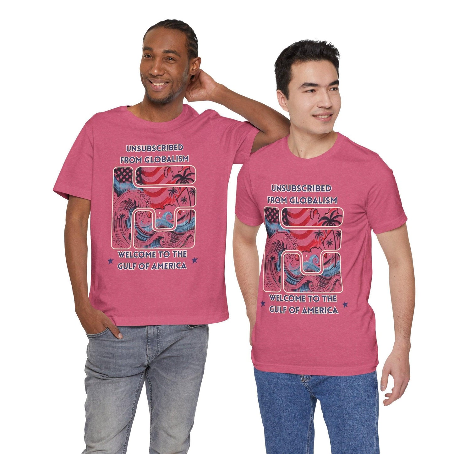 Welcome to the Gulf of America Patriotic T-Shirt | Anti-Globalism American Pride Tee - The Creator's Cure