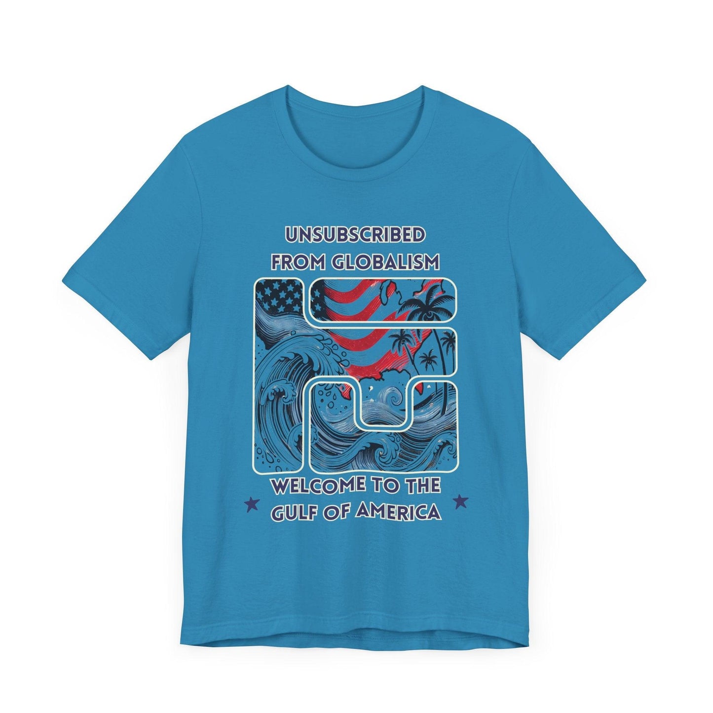 Welcome to the Gulf of America Patriotic T-Shirt | Anti-Globalism American Pride Tee - The Creator's Cure