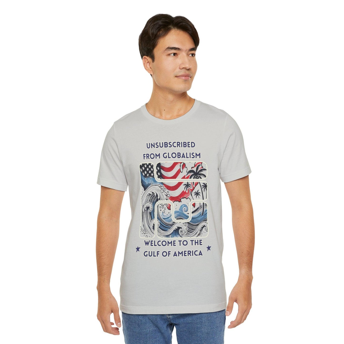 Welcome to the Gulf of America Patriotic T-Shirt | Anti-Globalism American Pride Tee - The Creator's Cure