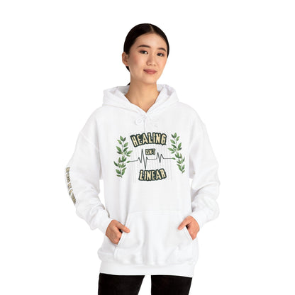 Healing Isn't Linear Sweatshirt – Mental Health & Growth Hoodie - The Creator's Cure