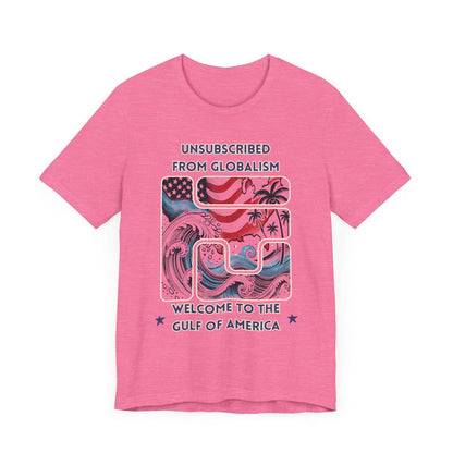 Welcome to the Gulf of America Patriotic T-Shirt | Anti-Globalism American Pride Tee - The Creator's Cure
