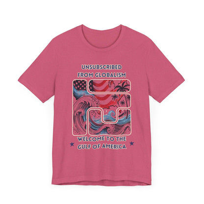Welcome to the Gulf of America Patriotic T-Shirt | Anti-Globalism American Pride Tee - The Creator's Cure