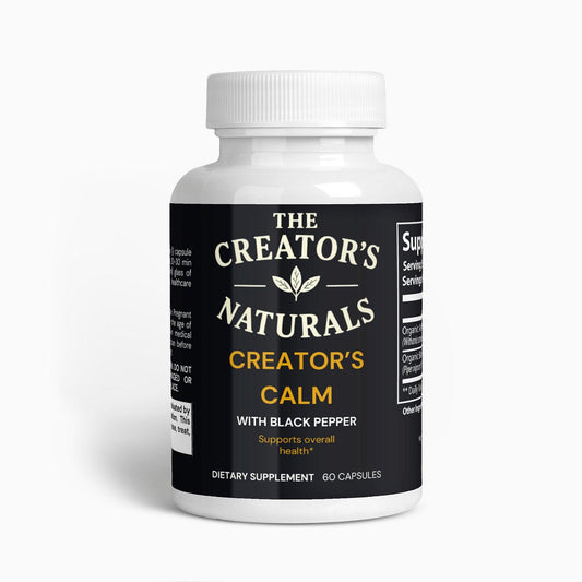 Creator’s Calm | Ashwagandha Supplement for Stress Relief & Cortisol Support
