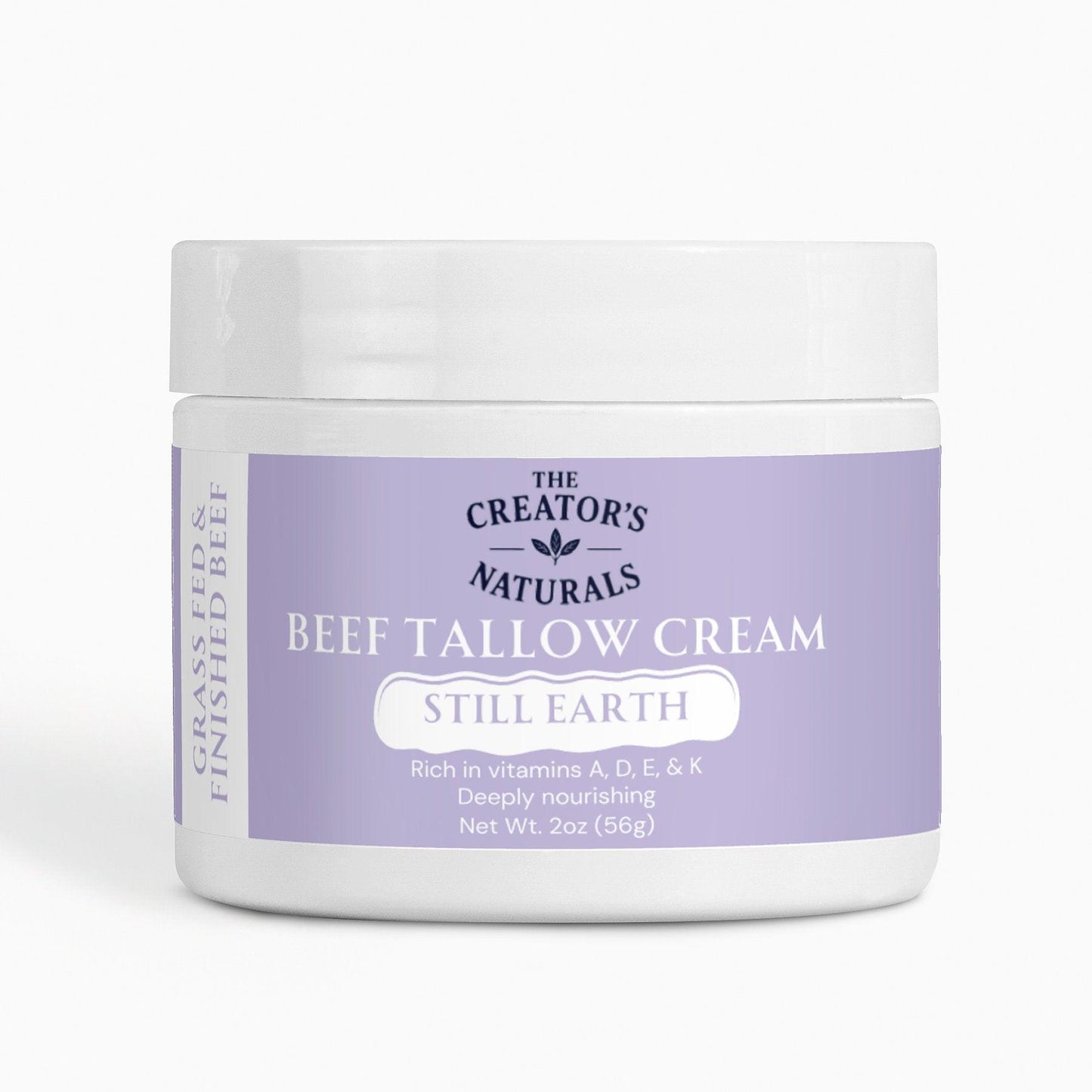 Still Earth Tallow Cream | Grass-Fed Tallow Balm for Sensitive Skin & Calm