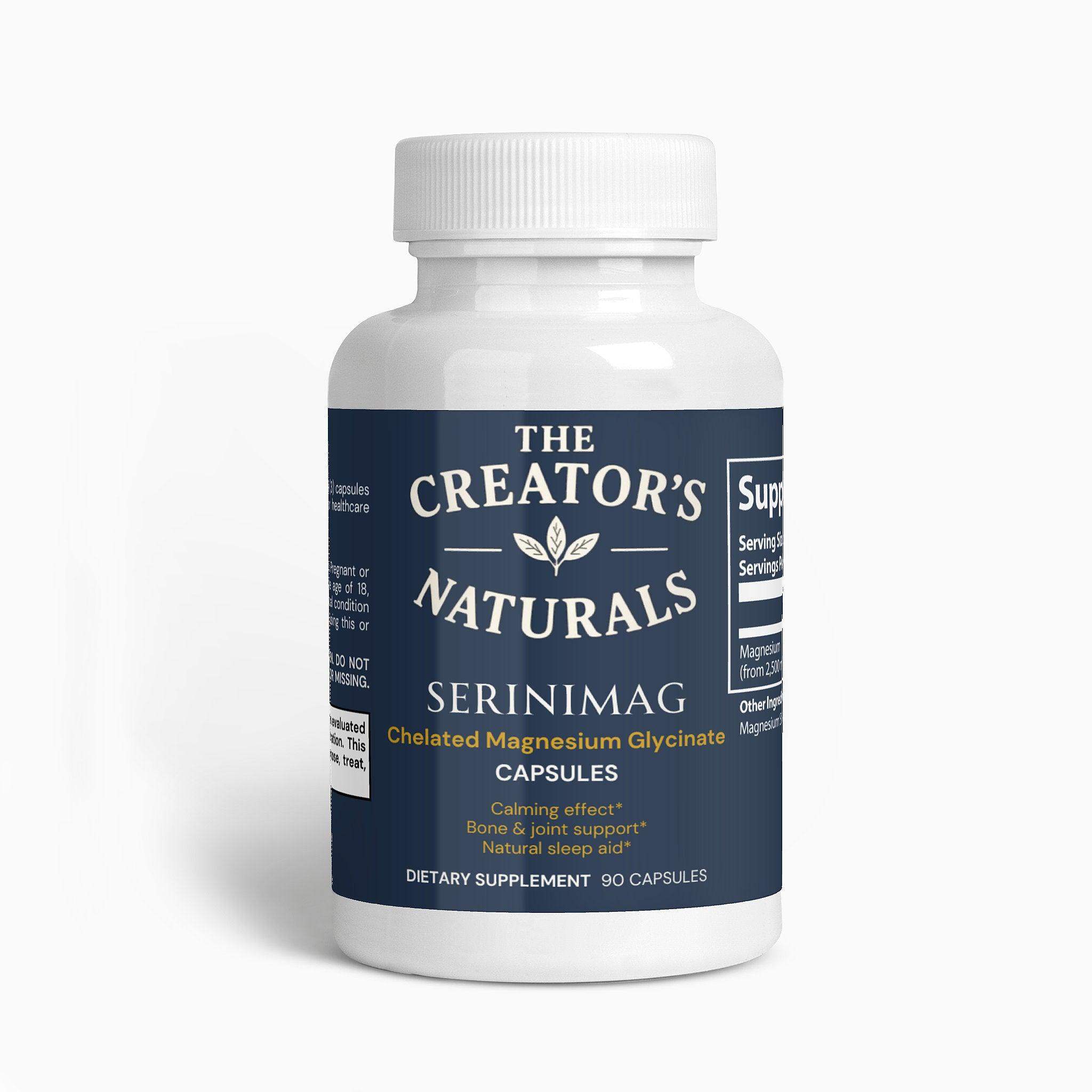 SereniMag | Magnesium Glycinate for Sleep, Calm & Muscle Support