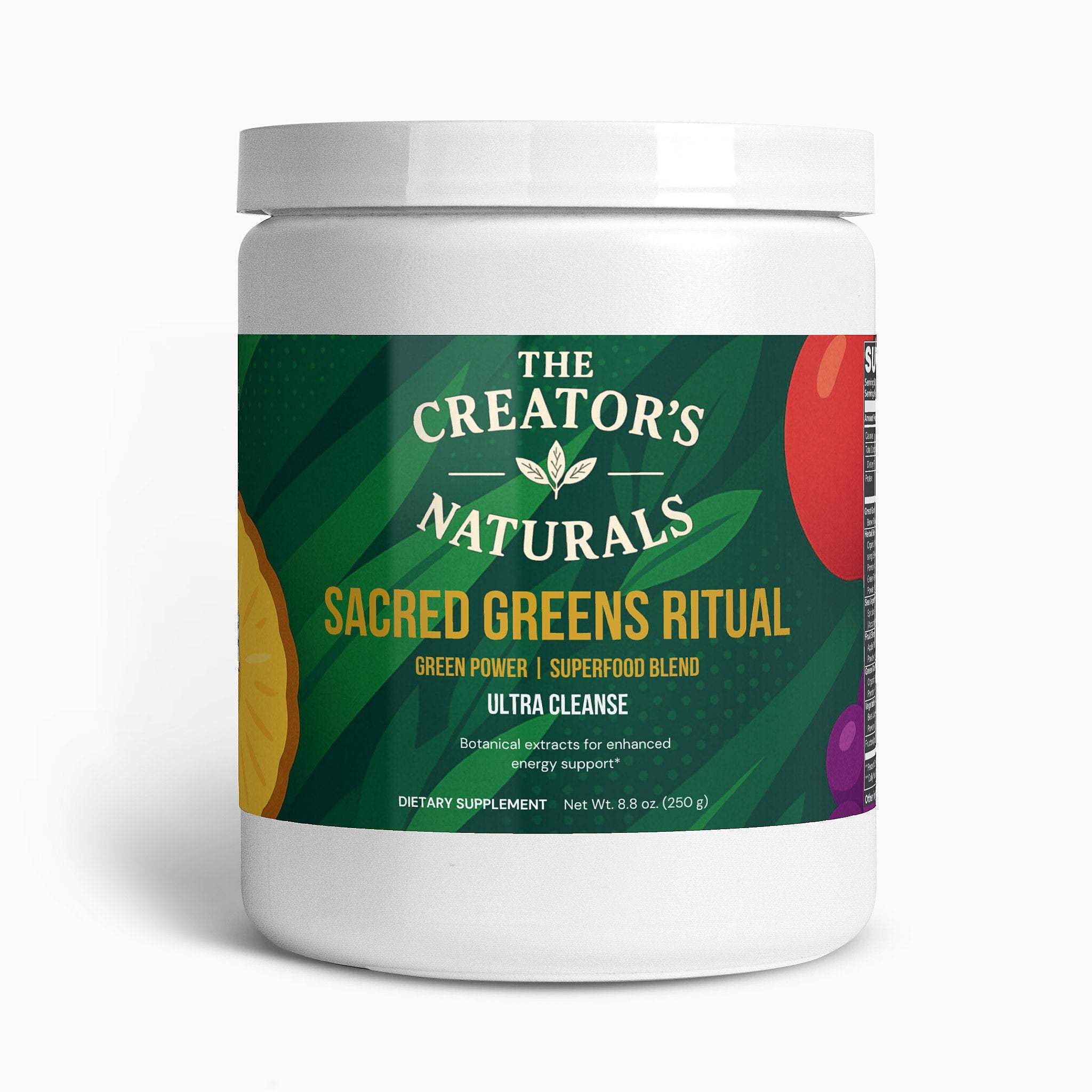 Sacred Greens Ritual — Greens Powder Superfood Blend | 50 Servings