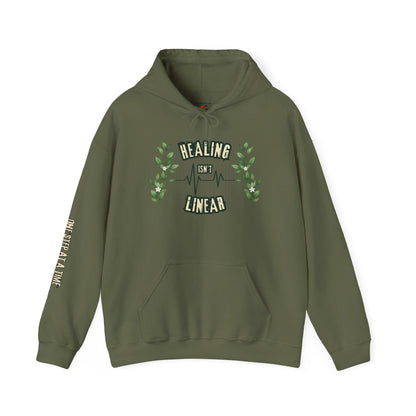 Healing Isn't Linear Sweatshirt – Mental Health & Growth Hoodie - The Creator's Cure