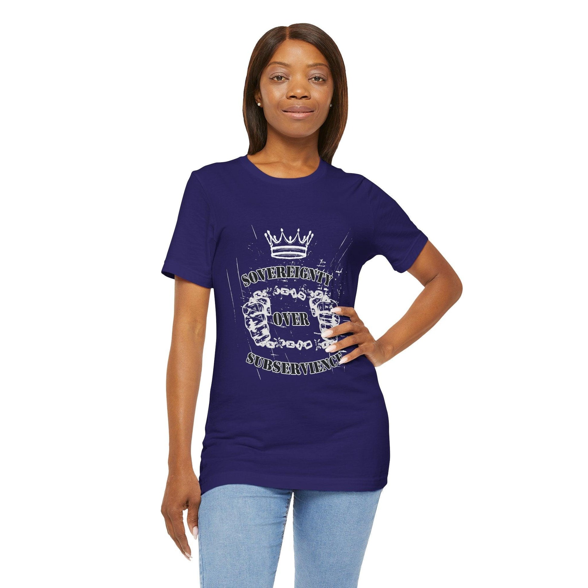 Sovereignty Over Subservience Shirt – Patriotic Tee for Free Thinkers - The Creator's Cure