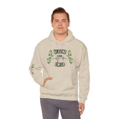 Healing Isn't Linear Sweatshirt – Mental Health & Growth Hoodie - The Creator's Cure