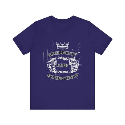 Sovereignty Over Subservience Shirt – Patriotic Tee for Free Thinkers - The Creator's Cure