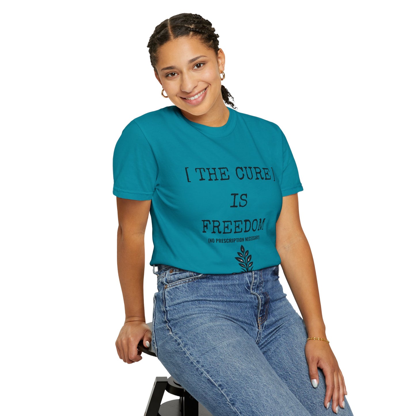 Freedom Shirt – The Cure Is Freedom Prescription Not Necessary Tee