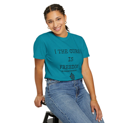 Freedom Shirt – The Cure Is Freedom Prescription Not Necessary Tee