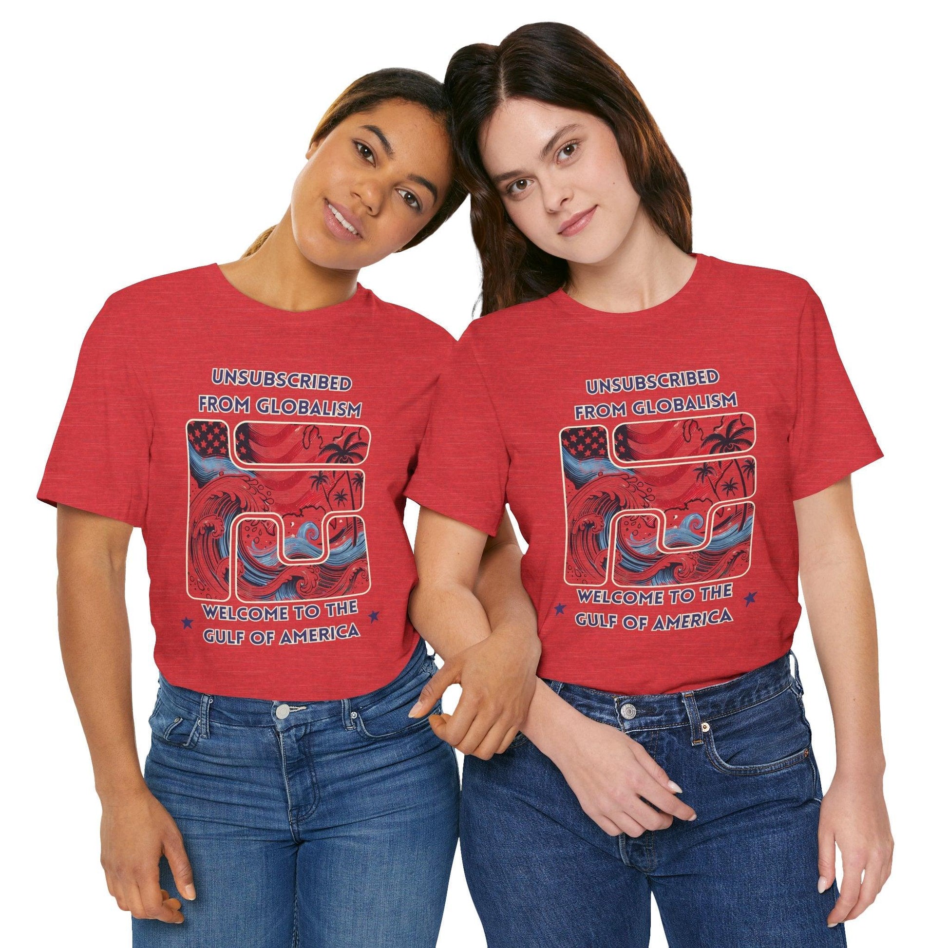 Welcome to the Gulf of America Patriotic T-Shirt | Anti-Globalism American Pride Tee - The Creator's Cure