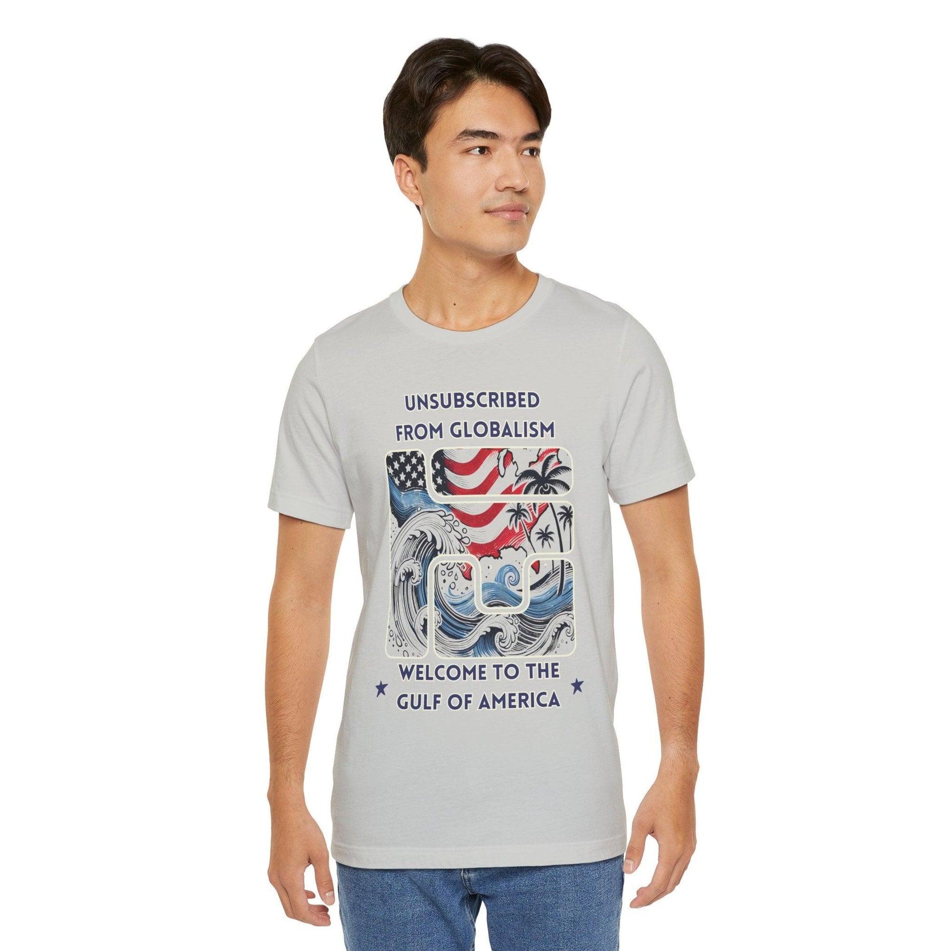 Welcome to the Gulf of America Patriotic T-Shirt | Anti-Globalism American Pride Tee - The Creator's Cure