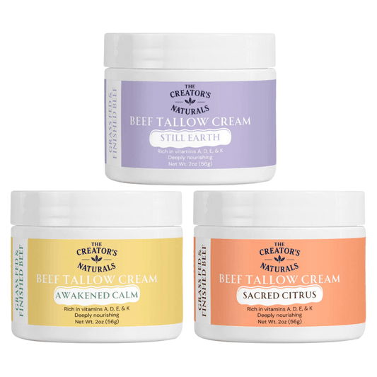 Sacred Skin Beef Tallow Trio – Full Ritual Set